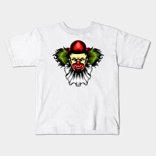 Scary Clown Kids T-Shirt